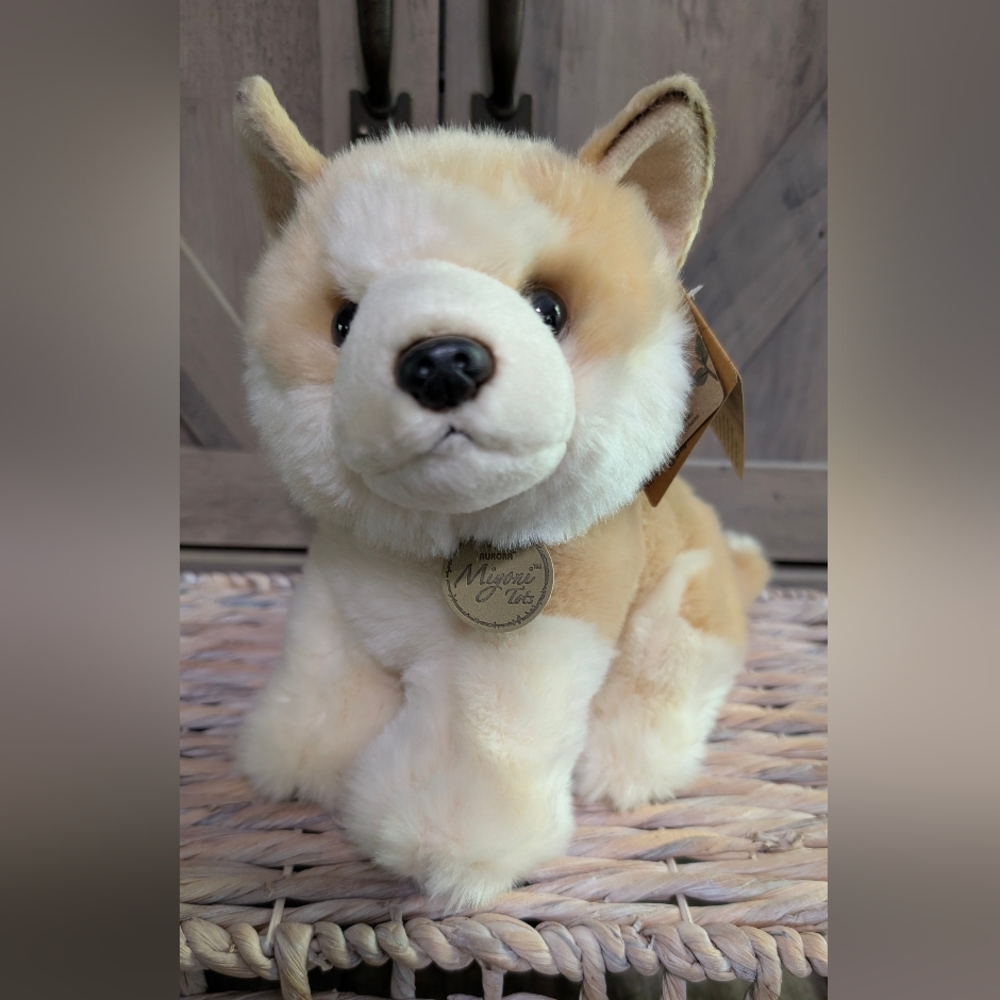 Miyoni Akita Pup ✨NWT✨ Realistic Soft Plush
